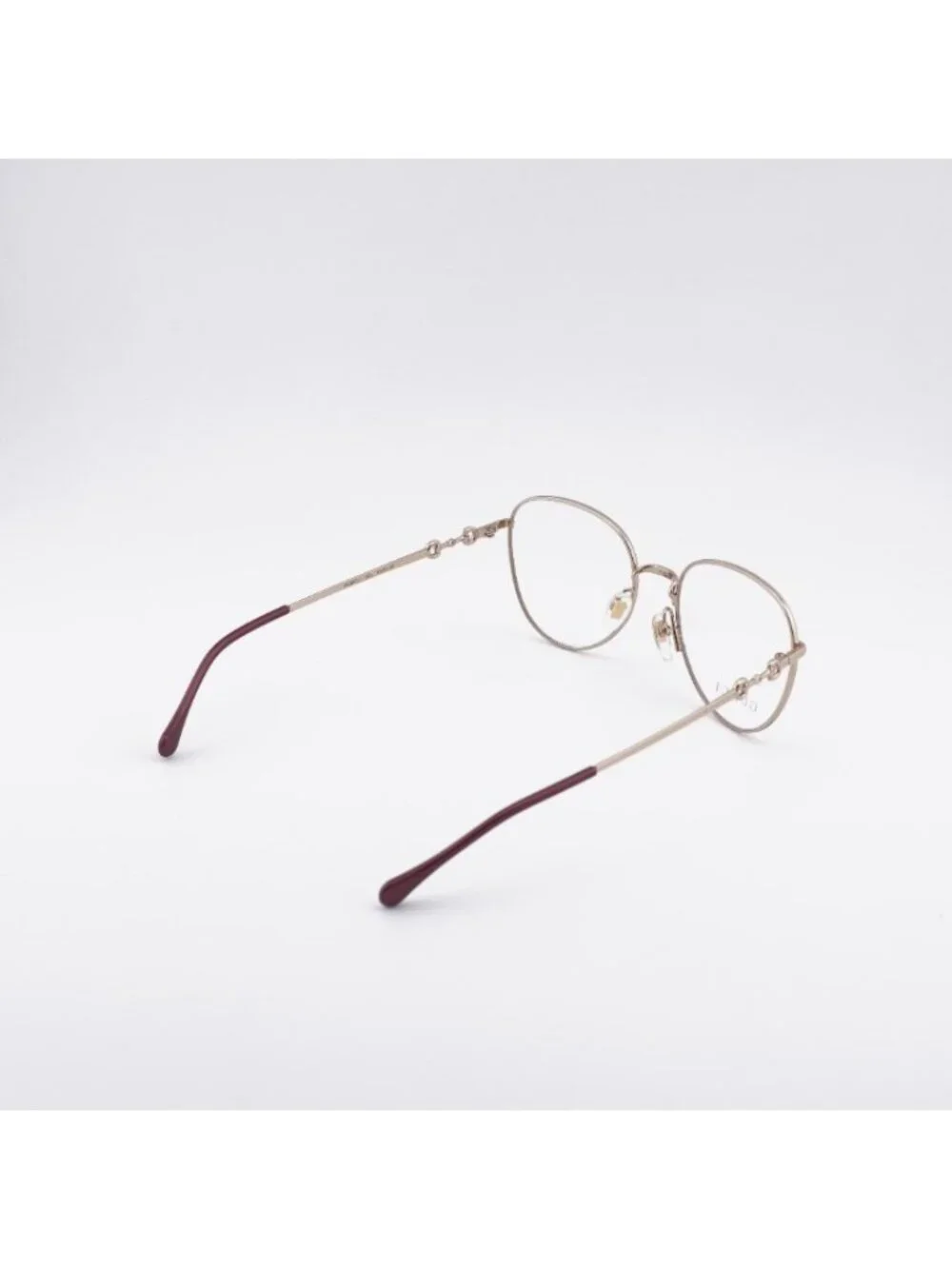 Gucci GG0880O 002 Eyeglasses Havana/Gold 51mm Square Frame